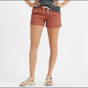 Vuori ripstop shorts in Copper